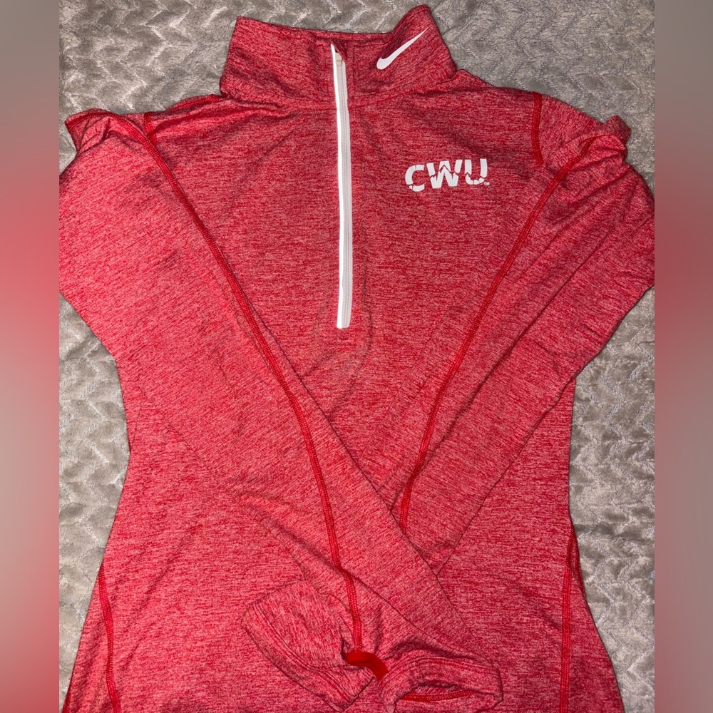 Nike Dri-FIT Heathered Red Shirt